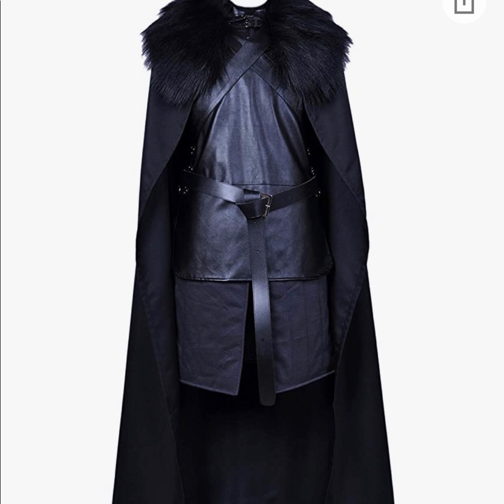 jon Snow, Knights Watch, GOT costume.